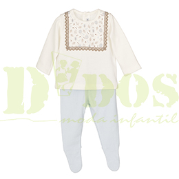 Conjunto 17521, en Dedos Moda Infantil, boutique infantil online. Tienda bebés online, marcas de moda infantil made in Spain