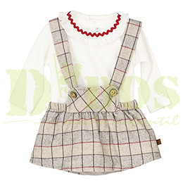 Conjunto 17541, en Dedos Moda Infantil, boutique infantil online. Tienda bebés online, marcas de moda infantil made in Spain