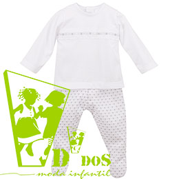 Conjunto beb 17403 Calamaro, en Dedos Moda Infantil, boutique infantil online. Tienda bebés online, marcas de moda infantil made in Spain