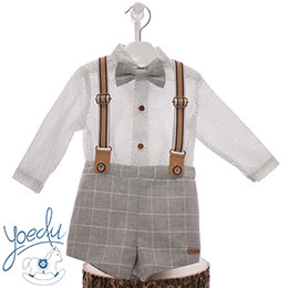 Conjunto beb 1856 Yoedu, en Dedos Moda Infantil, boutique infantil online. Tienda bebés online, marcas de moda infantil made in Spain
