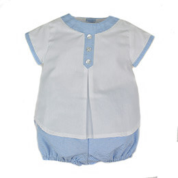 Conjunto Lucia de beb de Yoedu camisa con cubrepaal , en Dedos Moda Infantil, boutique infantil online. Tienda bebés online, marcas de moda infantil made in Spain